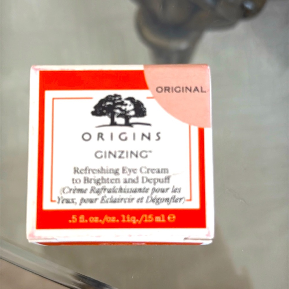 Origins ginseng, refreshing ice cream, Brighton, and depuff
